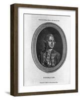 Portrait of General Charles Lee-null-Framed Giclee Print