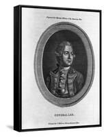 Portrait of General Charles Lee-null-Framed Stretched Canvas