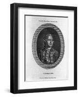 Portrait of General Charles Lee-null-Framed Giclee Print