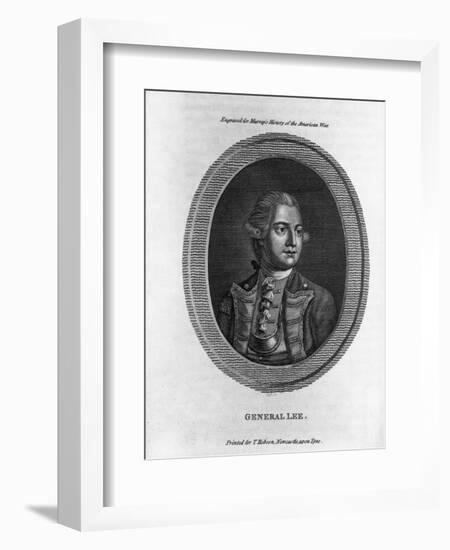 Portrait of General Charles Lee-null-Framed Giclee Print