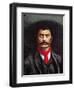 Portrait of General Emiliano Zapata-null-Framed Giclee Print