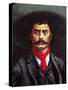 Portrait of General Emiliano Zapata-null-Stretched Canvas