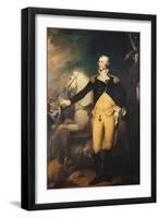 Portrait of General George Washington (1732-1799) at the Battle of Trenton-Muller Robert-Framed Giclee Print