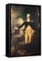Portrait of General George Washington (1732-1799) at the Battle of Trenton-Muller Robert-Framed Stretched Canvas