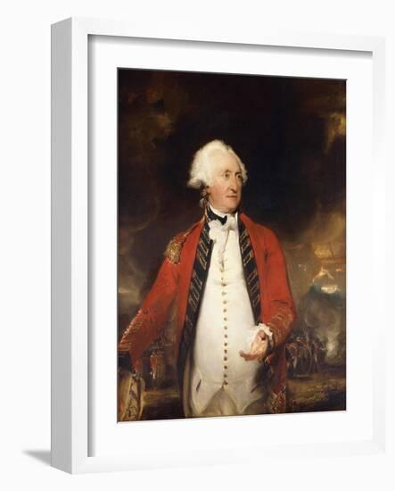 Portrait of General James Pattison (1723-1805) in Military Uniform-Sir Thomas Lawrence-Framed Giclee Print