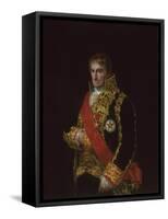 Portrait of General José Manuel Romero, C.1810-Francisco de Goya-Framed Stretched Canvas