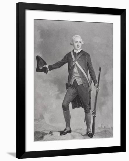 Portrait of General Joseph Warren (1741-75)-Alonzo Chappel-Framed Giclee Print