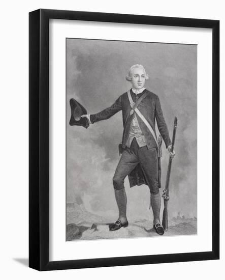 Portrait of General Joseph Warren (1741-75)-Alonzo Chappel-Framed Giclee Print