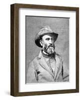 Portrait of General Jubal A. Early (Litho)-American-Framed Giclee Print