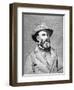 Portrait of General Jubal A. Early (Litho)-American-Framed Premium Giclee Print