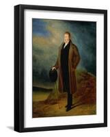 Portrait of General La Fayette in Civilian Dress, 1824-Ary Scheffer-Framed Giclee Print