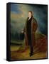 Portrait of General La Fayette in Civilian Dress, 1824-Ary Scheffer-Framed Stretched Canvas