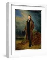 Portrait of General La Fayette in Civilian Dress, 1824-Ary Scheffer-Framed Giclee Print