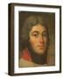 Portrait of General Louis-Lazare Hoche (1768-97) (Oil on Canvas)-French School-Framed Giclee Print