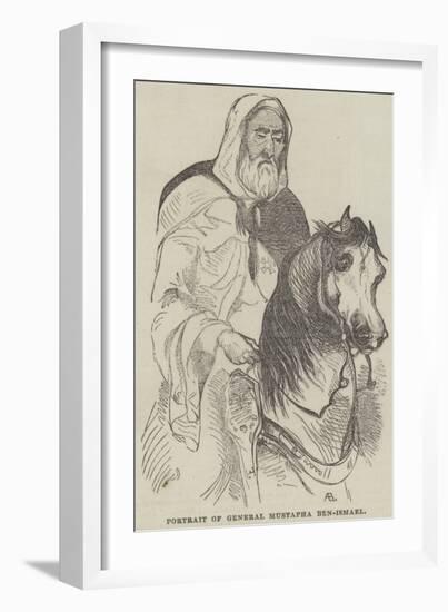 Portrait of General Mustapha Ben-Ismael-null-Framed Giclee Print