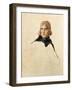 Portrait of General Napoléon Bonaparte-Jacques Louis David-Framed Giclee Print