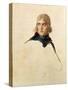 Portrait of General Napoléon Bonaparte-Jacques Louis David-Stretched Canvas