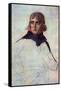 Portrait of General Napoleon Bonaparte-Jacques-Louis David-Framed Stretched Canvas