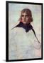 Portrait of General Napoleon Bonaparte-Jacques-Louis David-Framed Art Print