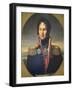 Portrait of General Pyotr Chicherin, 1814-Robert Lefevre-Framed Giclee Print