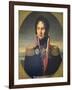 Portrait of General Pyotr Chicherin, 1814-Robert Lefevre-Framed Giclee Print