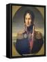 Portrait of General Pyotr Chicherin, 1814-Robert Lefevre-Framed Stretched Canvas