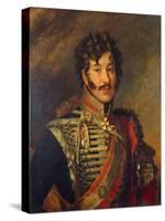 Portrait of General Sergey Nikolayevich Lanskoy, before 1825-George Dawe-Stretched Canvas