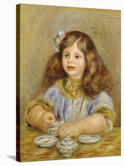 Portrait of Genevieve Bernheim De Villiers-Pierre-Auguste Renoir-Stretched Canvas