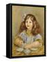 Portrait of Genevieve Bernheim De Villiers-Pierre-Auguste Renoir-Framed Stretched Canvas