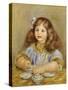 Portrait of Genevieve Bernheim De Villiers-Pierre-Auguste Renoir-Stretched Canvas