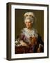 Portrait of Geneviève Jacqueline Pécoul-Jacques Louis David-Framed Giclee Print