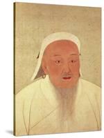 Portrait of Genghis Khan-null-Stretched Canvas