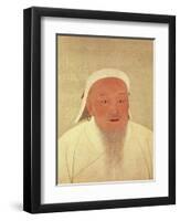 Portrait of Genghis Khan-null-Framed Giclee Print