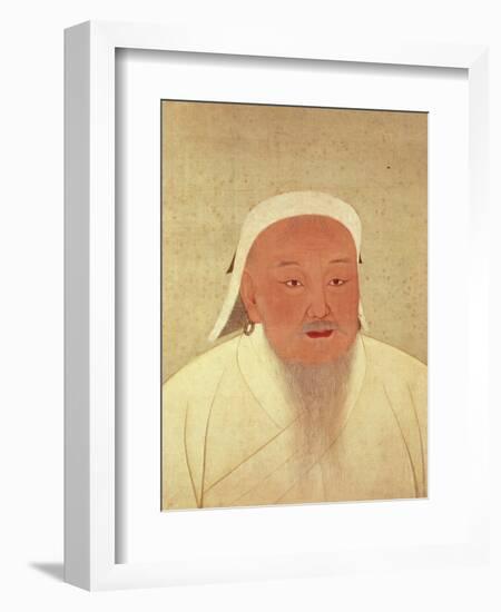 Portrait of Genghis Khan-null-Framed Giclee Print