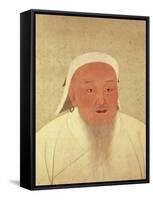 Portrait of Genghis Khan-null-Framed Stretched Canvas