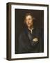 Portrait of Georg Petel-Sir Anthony Van Dyck-Framed Giclee Print