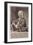 Portrait of Georg Philipp Telemann (1681-1757) Engraved by Georg Preisler (1700-54)-Michael Schneider-Framed Giclee Print