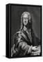 Portrait of Georg Philipp Telemann (1681-1757)-Georg Lichtensteger-Framed Stretched Canvas