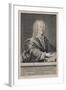 Portrait of Georg Philipp Telemann (1681-1757)-Georg Lichtensteger-Framed Giclee Print