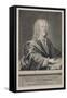 Portrait of Georg Philipp Telemann (1681-1757)-Georg Lichtensteger-Framed Stretched Canvas