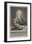 Portrait of Georg Philipp Telemann (1681-1757)-Georg Lichtensteger-Framed Giclee Print