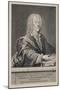 Portrait of Georg Philipp Telemann (1681-1757)-Georg Lichtensteger-Mounted Giclee Print