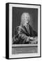 Portrait of Georg Philipp Telemann-Georg Lichtensteger-Framed Stretched Canvas