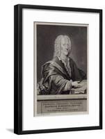 Portrait of Georg Philipp Telemann-Georg Lichtensteger-Framed Giclee Print