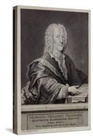 Portrait of Georg Philipp Telemann-Georg Lichtensteger-Stretched Canvas