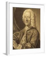 Portrait of Georg Philipp Telemann-null-Framed Giclee Print