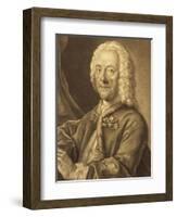 Portrait of Georg Philipp Telemann-null-Framed Giclee Print