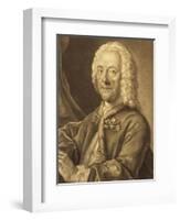 Portrait of Georg Philipp Telemann-null-Framed Giclee Print