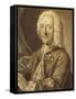 Portrait of Georg Philipp Telemann-null-Framed Stretched Canvas