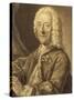 Portrait of Georg Philipp Telemann-null-Stretched Canvas